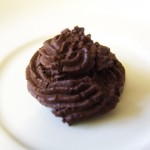 All-purpose 100% dark chocolate icing mousse – no added sugar but sweet as heaven 
