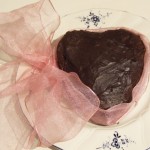 Valentine’s Day treat for lovers:  Diabetes friendly – moist Dark Chocolate cake for two with 100% chocolate icing.  