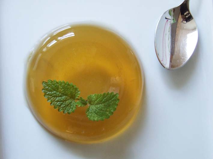 super low calorie peppermint tea jelly stevia