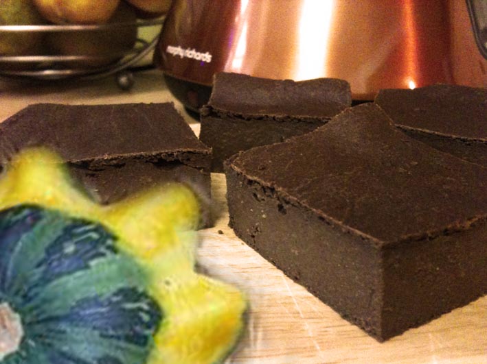 smooth pumpkin brownie stevia sweetened 