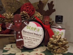 Stevia sweet for christmas baking