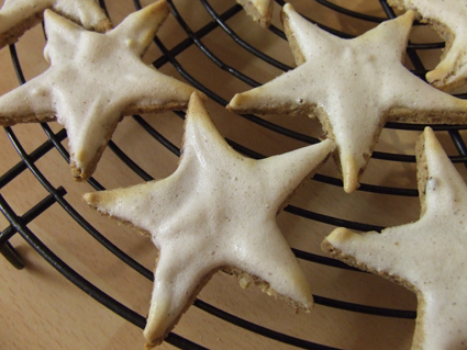 Cinnamon stars christmas cookies -sugar and gluten free with stevia