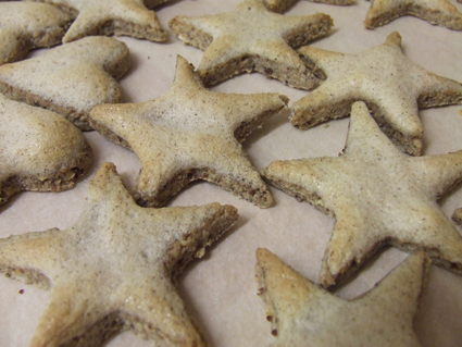 Cinnamon stars christmas cookies -sugar and gluten free- baked3