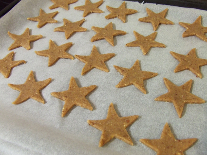 Cinnamon stars christmas cookies -sugar and gluten free - pre baking