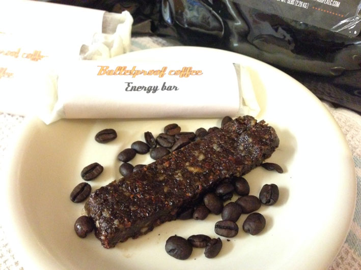 Bulletproof coffee energy bar