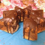 Sugar free Marble Cake with Chestnut flour