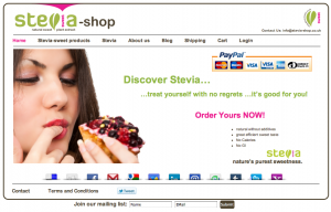 stevia-sweet online shopping England