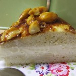 Bienenstich Kuchen or “Bee sting cake” a german tea time cake with “Stevia”