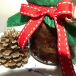 No added sugar, gluten free – Traditional British Christmas Pudding for ONE with Stevia