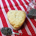 Lavender lemon cake – elimination diet, free of eggs, dairy, cocoa, gluten and sugar
